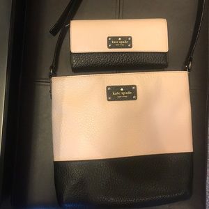 Kate Spade crossbody with matching wallet